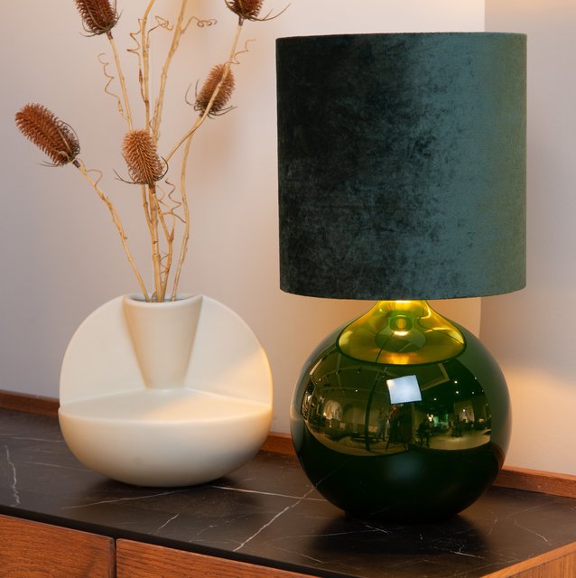 Esterad bordlampe 47cm grønn 1