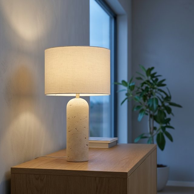 GoGo bordlampe 48cm hvit 2