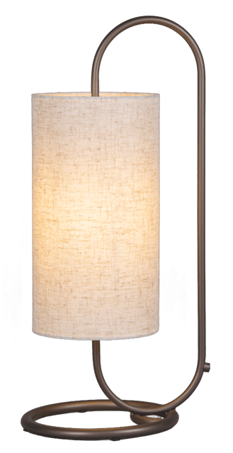 Loop bordlampe 48cm brun, bilde 9 av 9