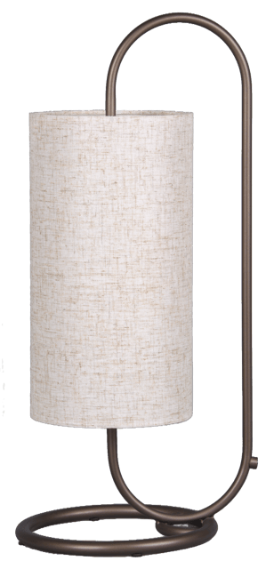 Loop bordlampe 48cm brun, bilde 8 av 9