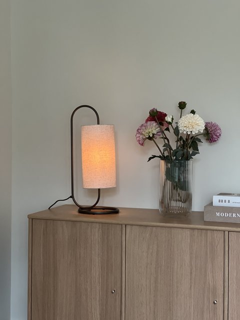 Loop bordlampe 48cm brun, bilde 5 av 9