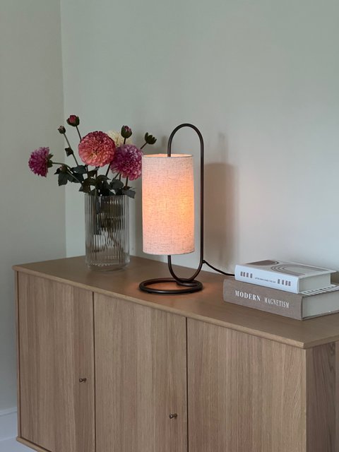Loop bordlampe 48cm brun, bilde 7 av 9