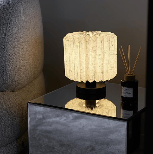 Fleur bordlampe 22cm sort 2