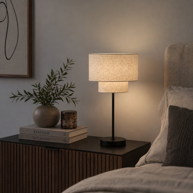 Blefjell bordlampe uten skjerm 42cm sort 1