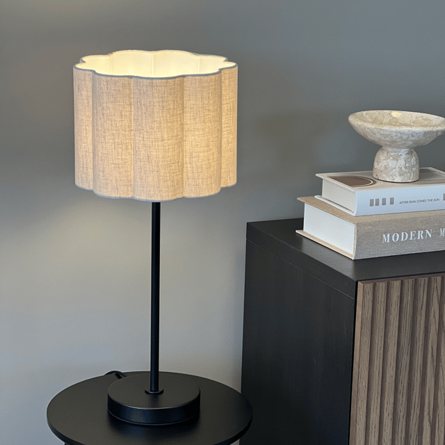 Blefjell bordlampe uten skjerm 42cm sort 2
