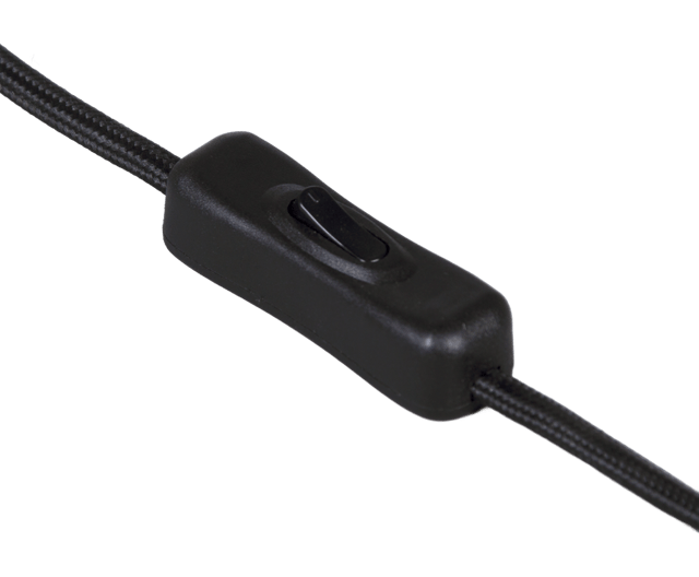 Blefjell bordlampe uten skjerm 42cm sort, bilde 7 av 8