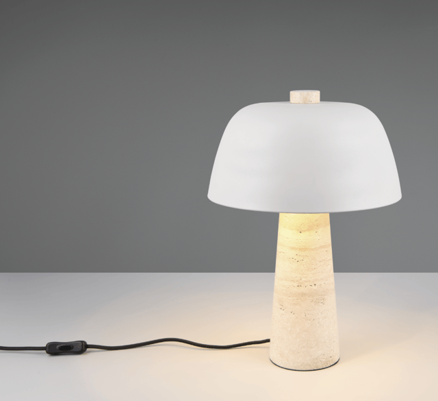 Timba bordlampe 42cm grå, bilde 1 av 3