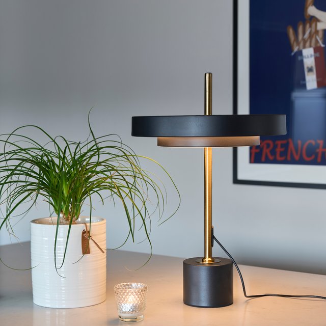 Keaton LED bordlampe 46cm sort 1