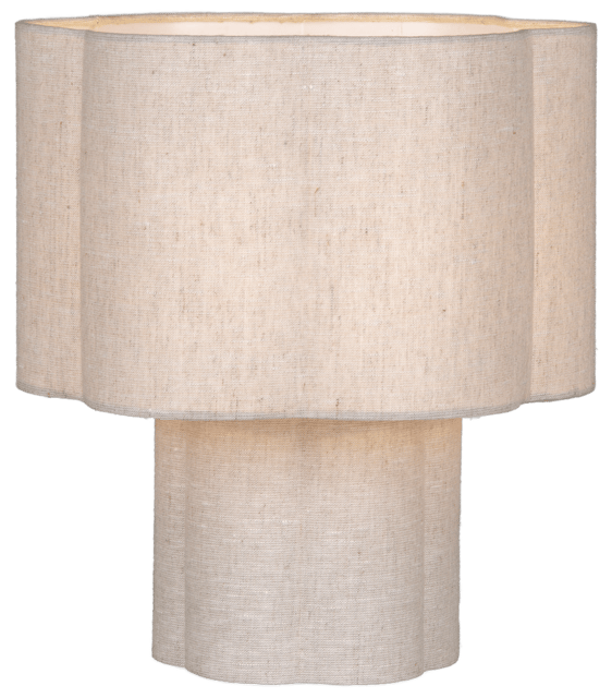 Blossom bordlampe 33cm beige 4