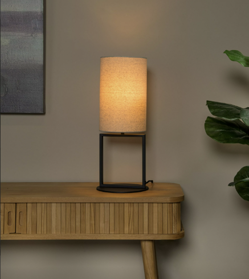 Herman bordlampe 42cm beige 1
