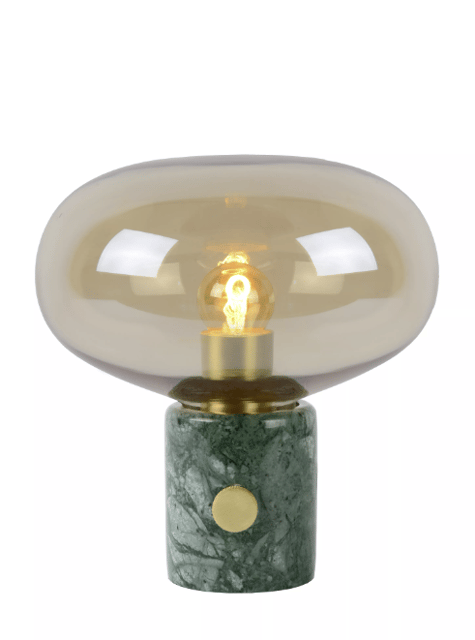 Charlize bordlampe 24cm marmor grønn 2