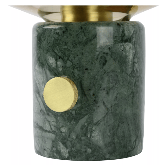 Charlize bordlampe 24cm marmor grønn 3