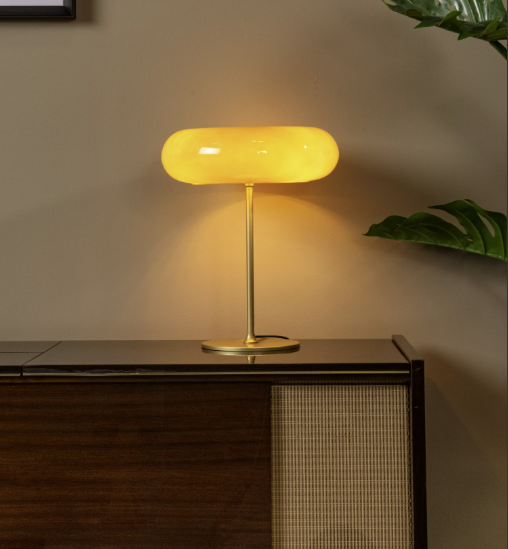 Sentino bordlampe 37cm messing 1