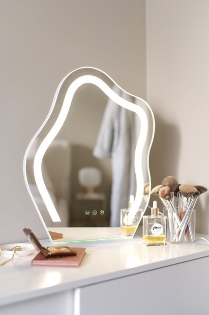 Sminkespeil Soft 50cm hvit, bilde 4 av 7