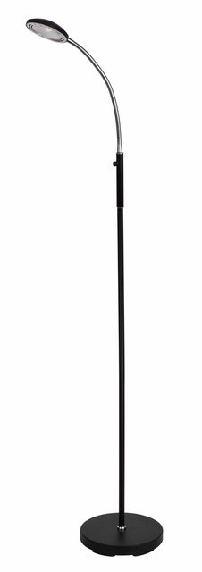 Alfredo LED leselampe gulv 1lys 135cm sort 3