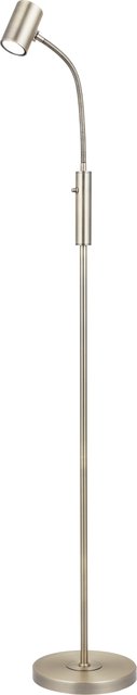 Noor II leselampe gulv 1lys 146cm messing, bilde 5 av 10