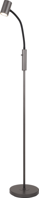 Noor II leselampe gulv 1lys 146cm brun, bilde 5 av 10