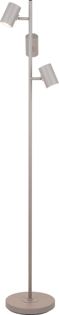 Noor II leselampe gulv 3lys 135cm beige, bilde 4 av 8