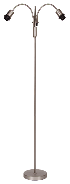 Felicia Trio gulvlampe uten skjermer 3lys 150cm stål, bilde 4 av 5