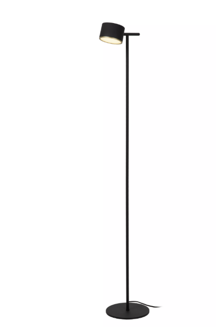 Gian LED leselampe gulv 130cm sort 4