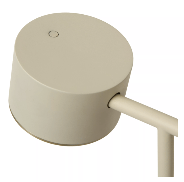 Gian LED leselampe gulv 130cm beige, bilde 3 av 6