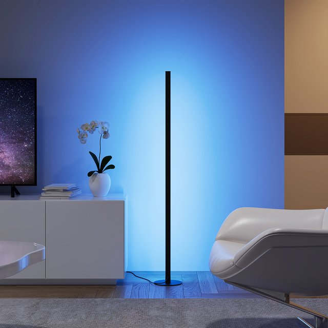 Tendo LED gulvlampe 110cm RGB sort 1