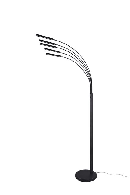 Reed LED gulvlampe 5lys 180cm sort, bilde 5 av 6