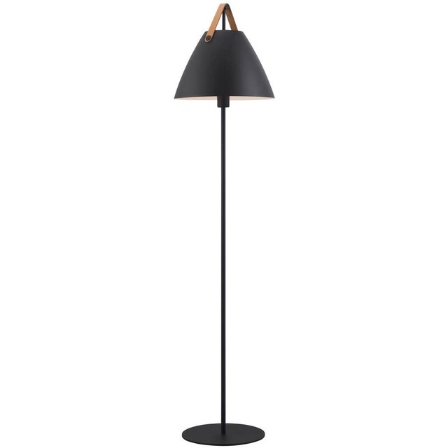 Strap gulvlampe 153cm sort, bilde 4 av 5