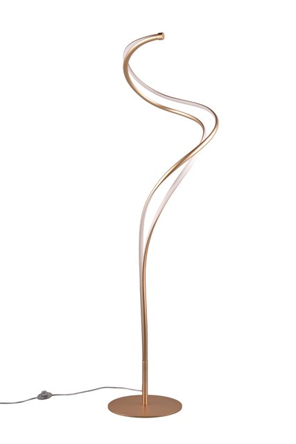 Nala LED gulvlampe 160cm messing, bilde 2 av 4