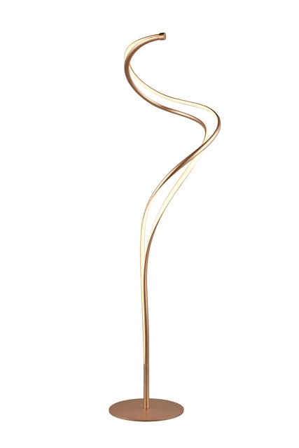 Nala LED gulvlampe 160cm messing, bilde 4 av 4