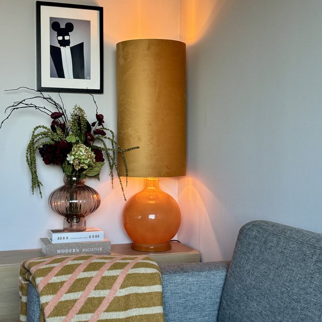 Esterad gulvlampe 100cm oransje 1