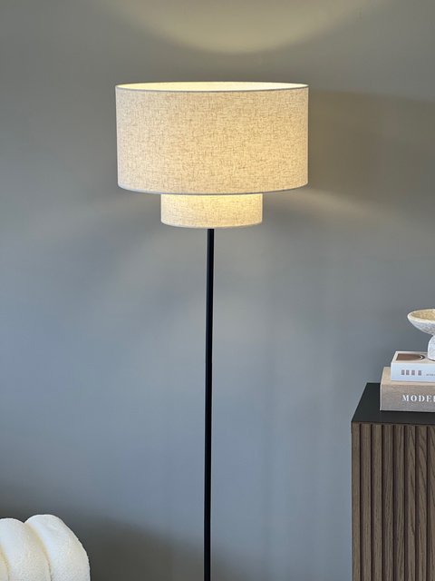 Blefjell gulvlampe uten skjerm 130cm sort, bilde 5 av 6