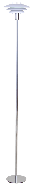 Joakim gulvlampe 135cm hvit/krom 3