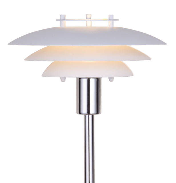 Joakim gulvlampe 135cm hvit/krom 4