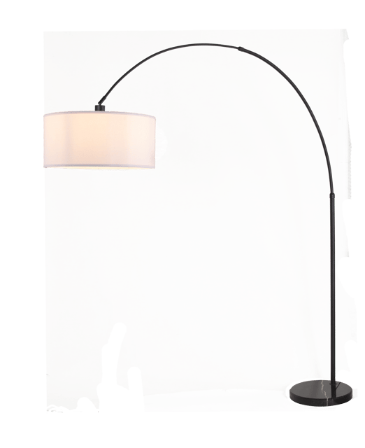 Rauma gulvlampe med skjerm 227cm sort 2