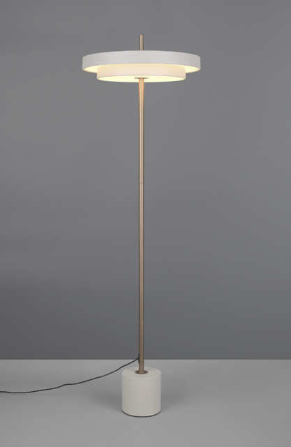 Keaton LED gulvlampe 140cm grå, bilde 1 av 3