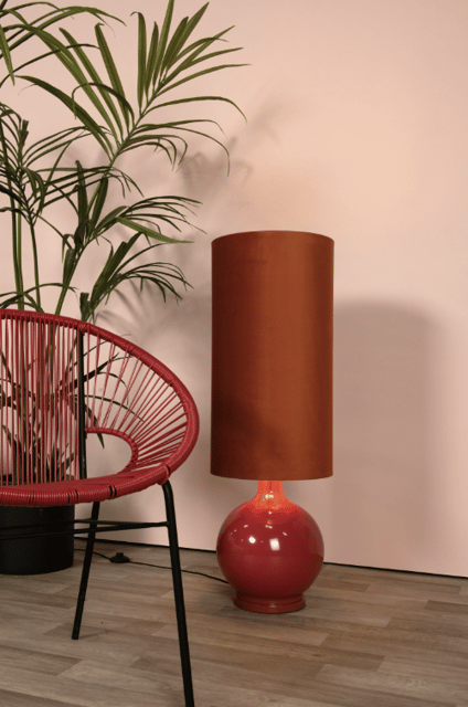 Esterad gulvlampe 65cm oransje 4