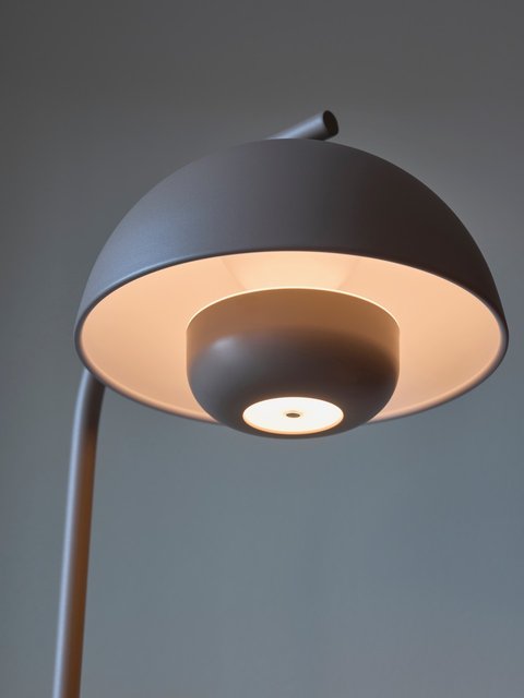 Myla LED oppladbar gulvlampe 145cm beige, bilde 6 av 6