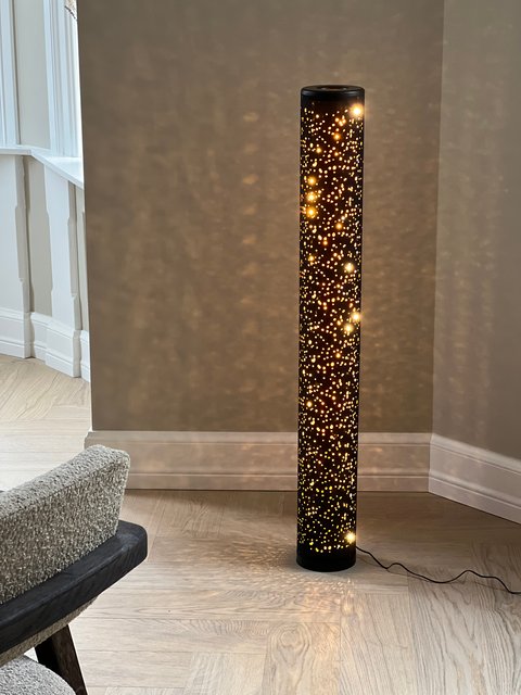 Taco LED gulvlampe 103cm sort 4