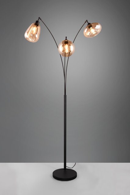 Lumina gulvlampe 3lys 200cm amber, bilde 3 av 4