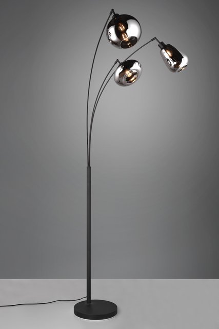 Lumina gulvlampe 3lys 200cm smoke, bilde 2 av 4