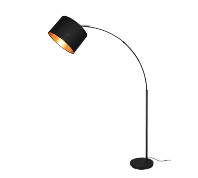 Bolivia gulvlampe 170cm sort 2