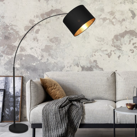 Bolivia gulvlampe 170cm sort 1
