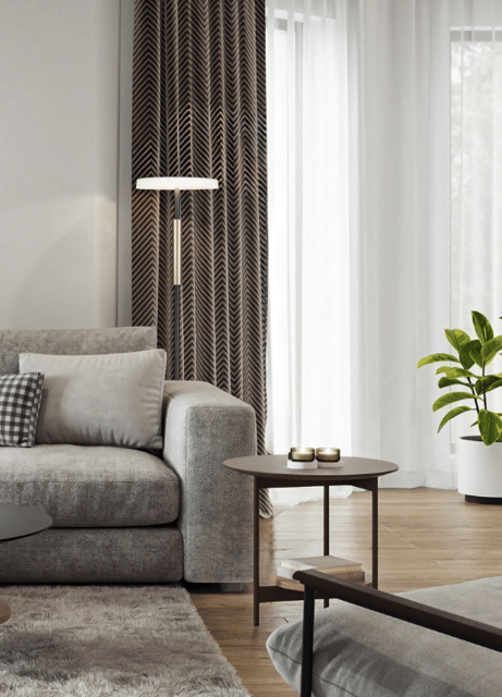 Celeste LED uplight 1lys 160cm brun, bilde 6 av 6