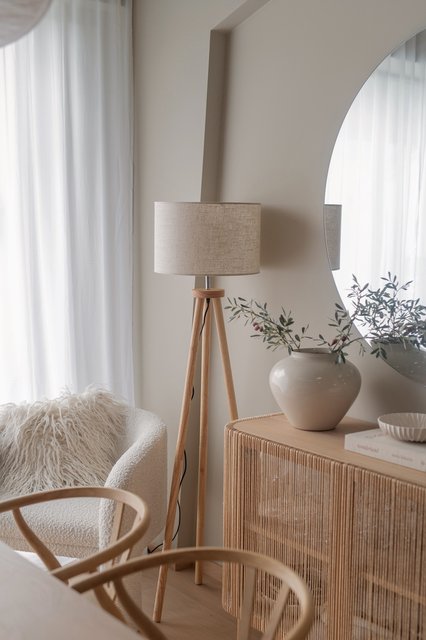 Woodstock gulvlampe 150cm natur 4