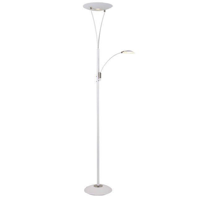 Lea LED uplight 2lys 180cm hvit, bilde 1 av 1