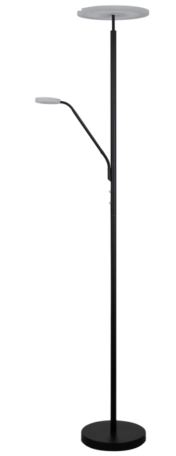 Glasgow LED uplight 2lys 190cm sort 4