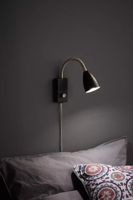 Ciro Flex leselampe vegg 18cm sort 2