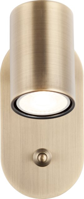 Noor II leselampe vegg 1lys 14cm messing, bilde 8 av 11