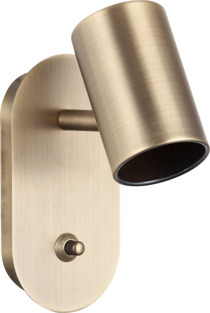 Noor II leselampe vegg 1lys 14cm messing, bilde 10 av 11